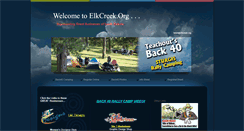 Desktop Screenshot of elkcreek.org